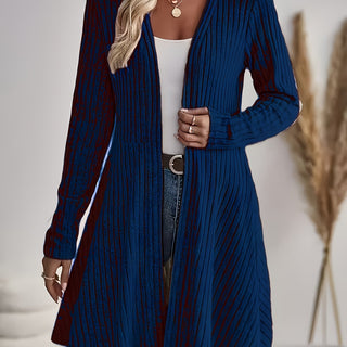 Klara | Prążkowany kardigan casual
