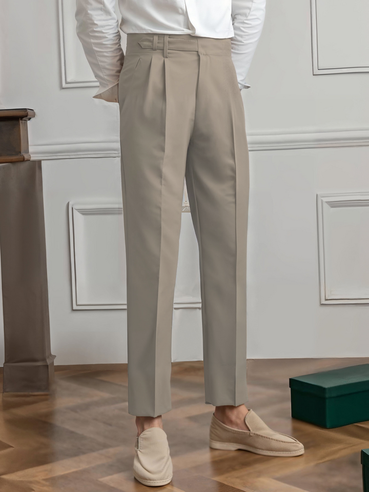 Michał | Eleganckie spodnie z zakładkami