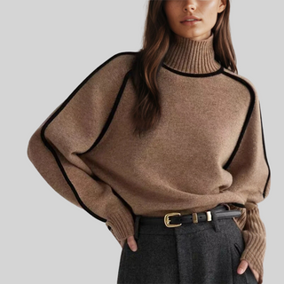 Emilia | Elegancki sweter z golfem