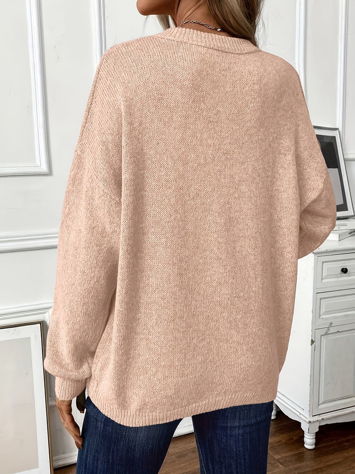 Sabina | Lekki sweter z okrągłym dekoltem