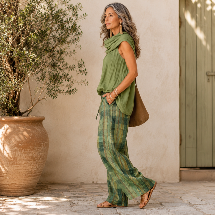Emilia | Zwiewny damski komplet w stylu boho