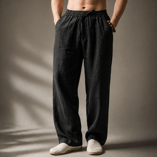 Tomasz | Lniane Spodnie Premium