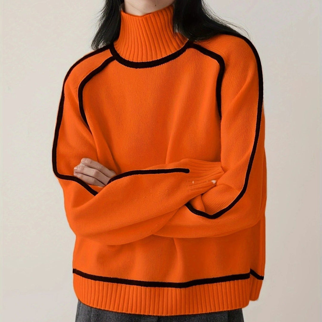Emilia | Elegancki sweter z golfem