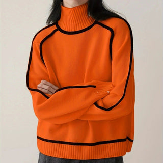 Emilia | Elegancki sweter z golfem