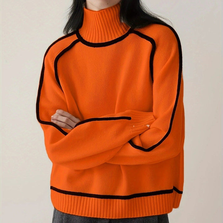 Emilia | Elegancki sweter z golfem