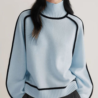 Emilia | Elegancki sweter z golfem