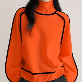 Emilia | Elegancki sweter z golfem