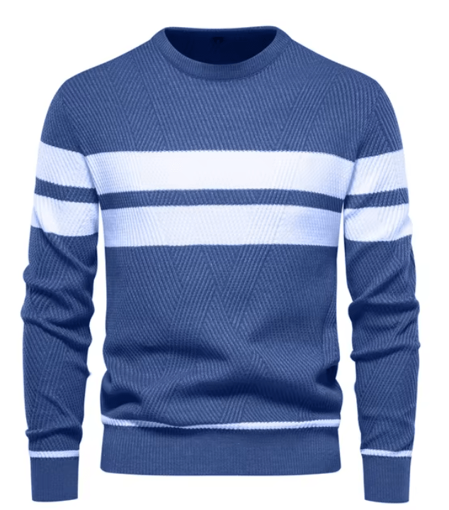 Rafał | Męski sweter w jodełkę