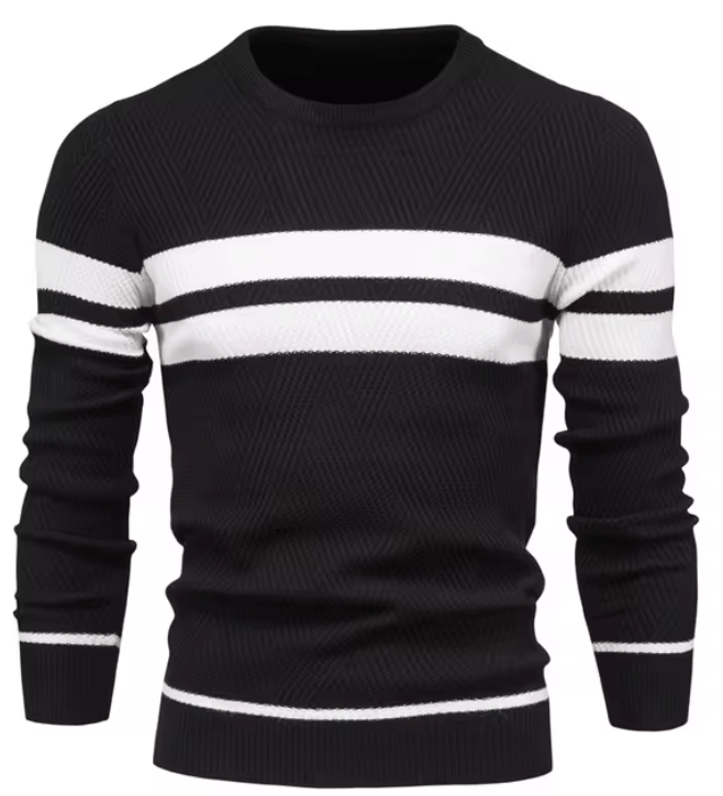 Rafał | Męski sweter w jodełkę