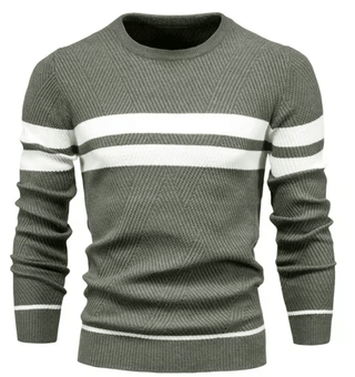 Rafał | Męski sweter w jodełkę