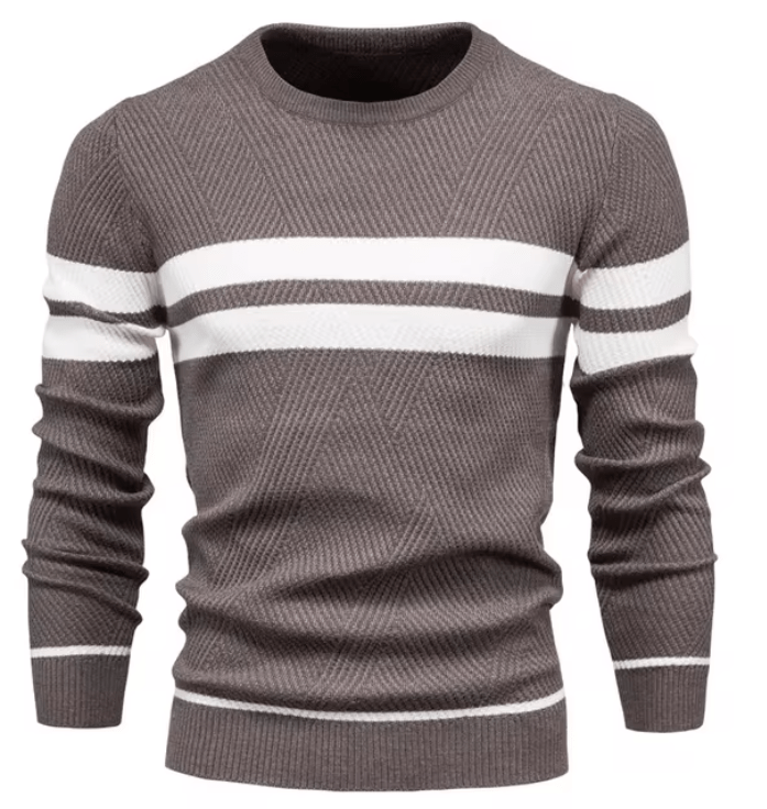 Rafał | Męski sweter w jodełkę