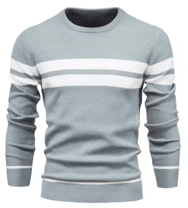 Rafał | Męski sweter w jodełkę