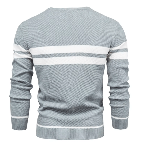 Rafał | Męski sweter w jodełkę