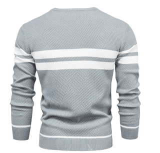 Rafał | Męski sweter w jodełkę
