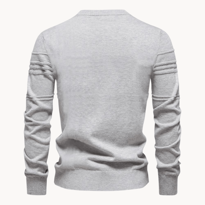 Artur | Męski sweter w kratę