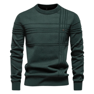 Artur | Męski sweter w kratę