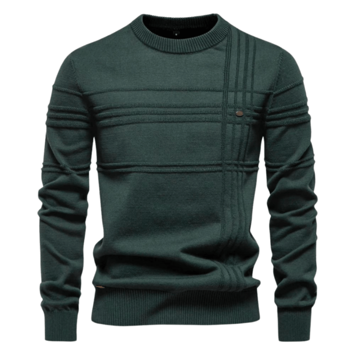 Artur | Męski sweter w kratę