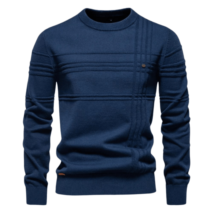 Artur | Męski sweter w kratę