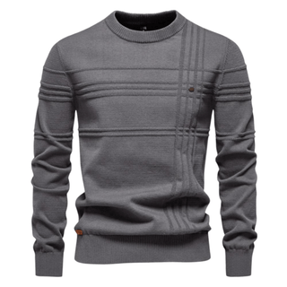 Artur | Męski sweter w kratę