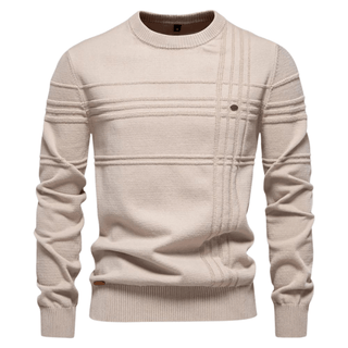 Artur | Męski sweter w kratę