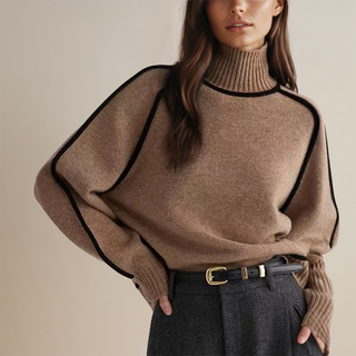 Emilia | Elegancki sweter z golfem