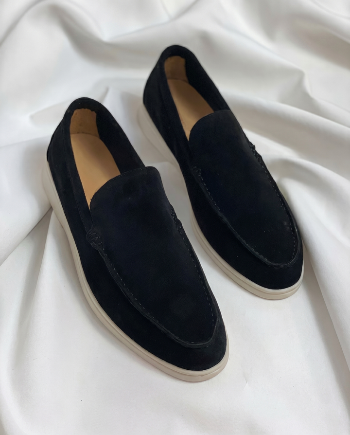 Antoni | Eleganckie Mokasyny Zamszowe
