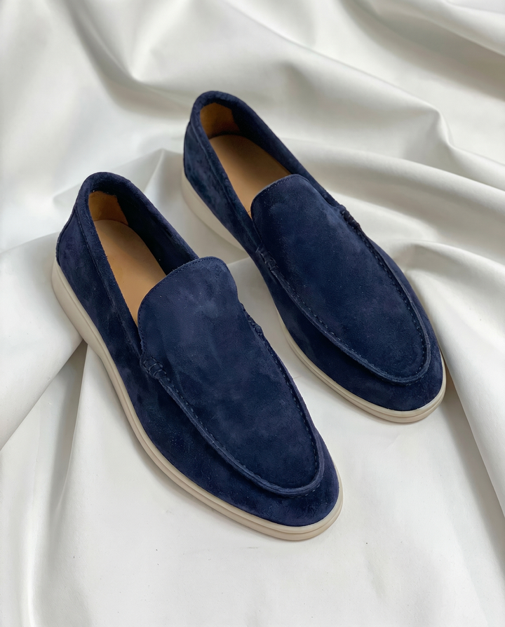 Antoni | Eleganckie Mokasyny Zamszowe