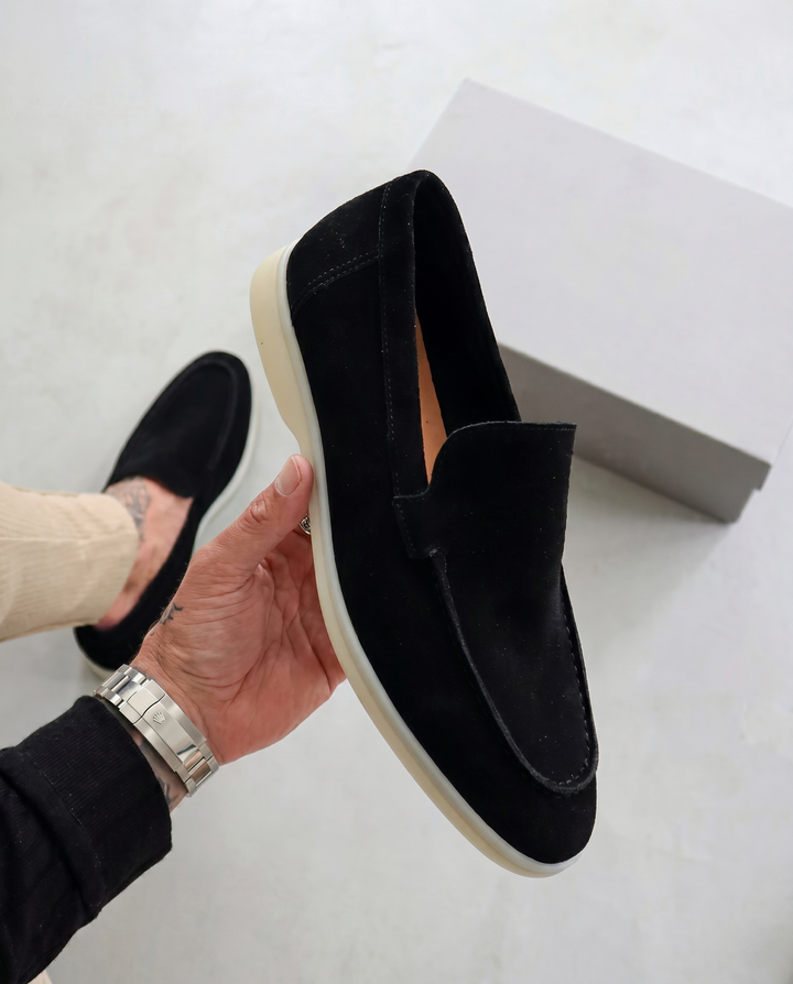 Antoni | Eleganckie Mokasyny Zamszowe